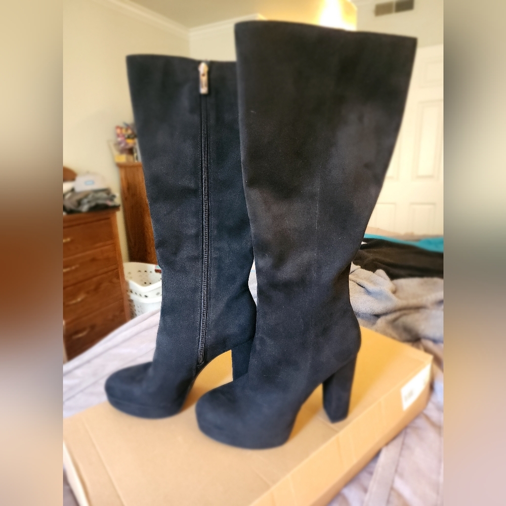 High calf boots